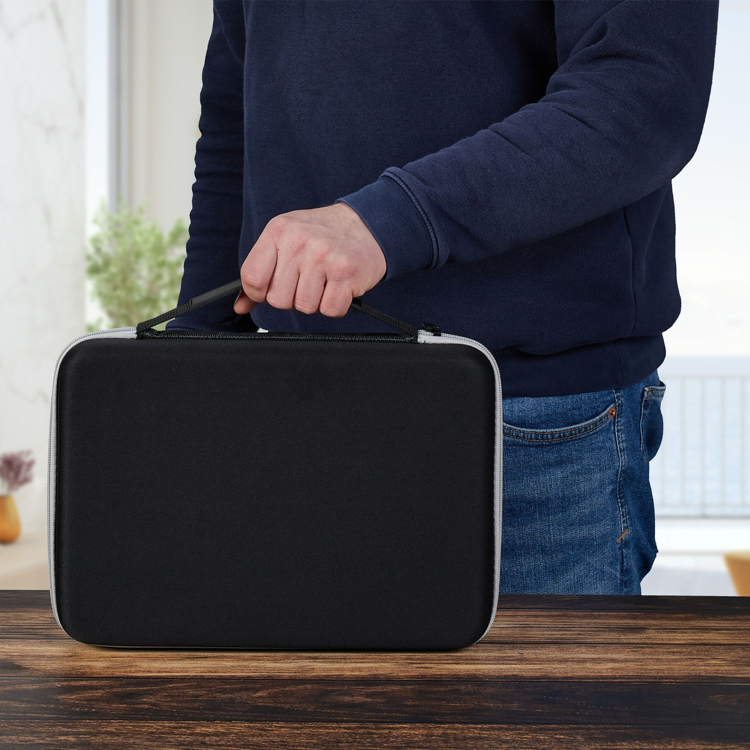 Batterijbehuizing met tester