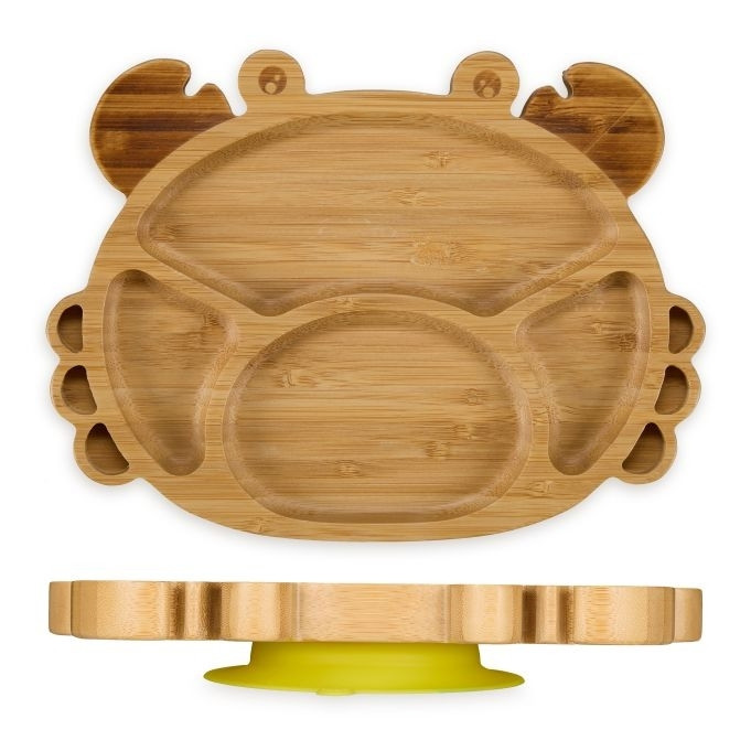 Assiette bébé à ventouse "Crabe"