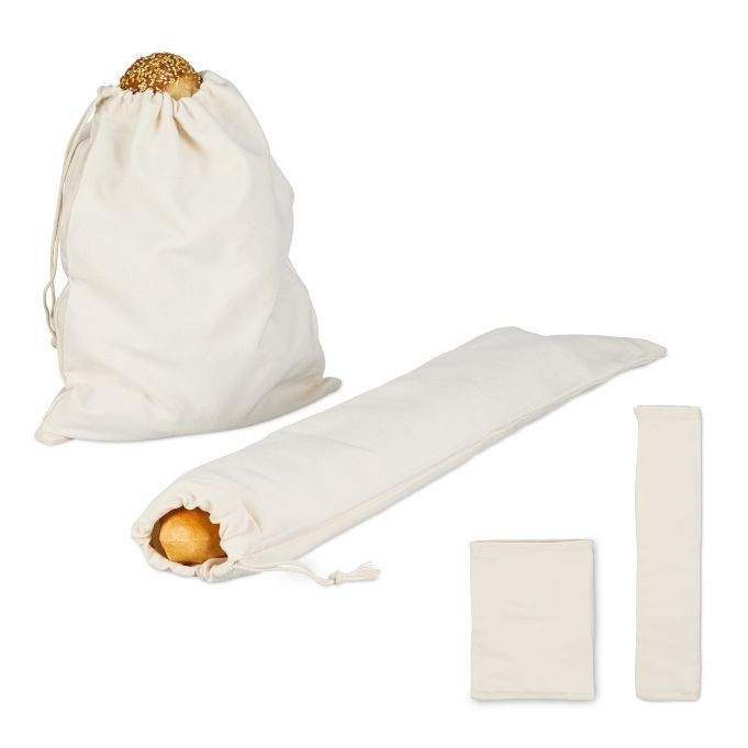 Set di 4 sacchetti per il pane