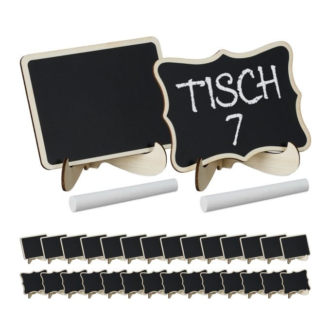 Buffetschilder 30er Set