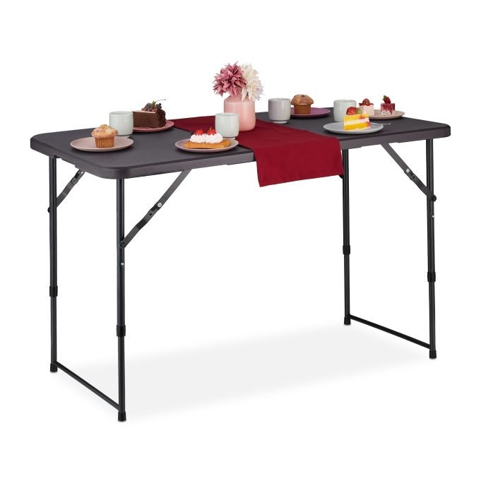 Table de camping pliante