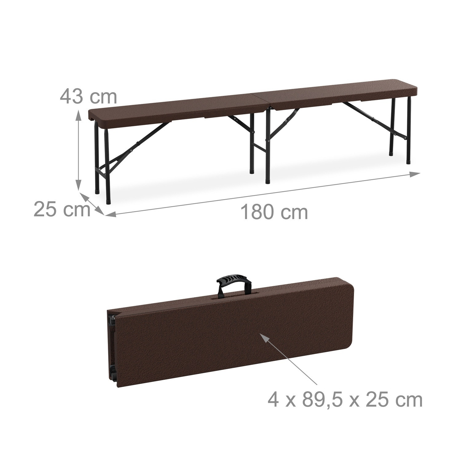 Bierbank-Set 2.180 cm