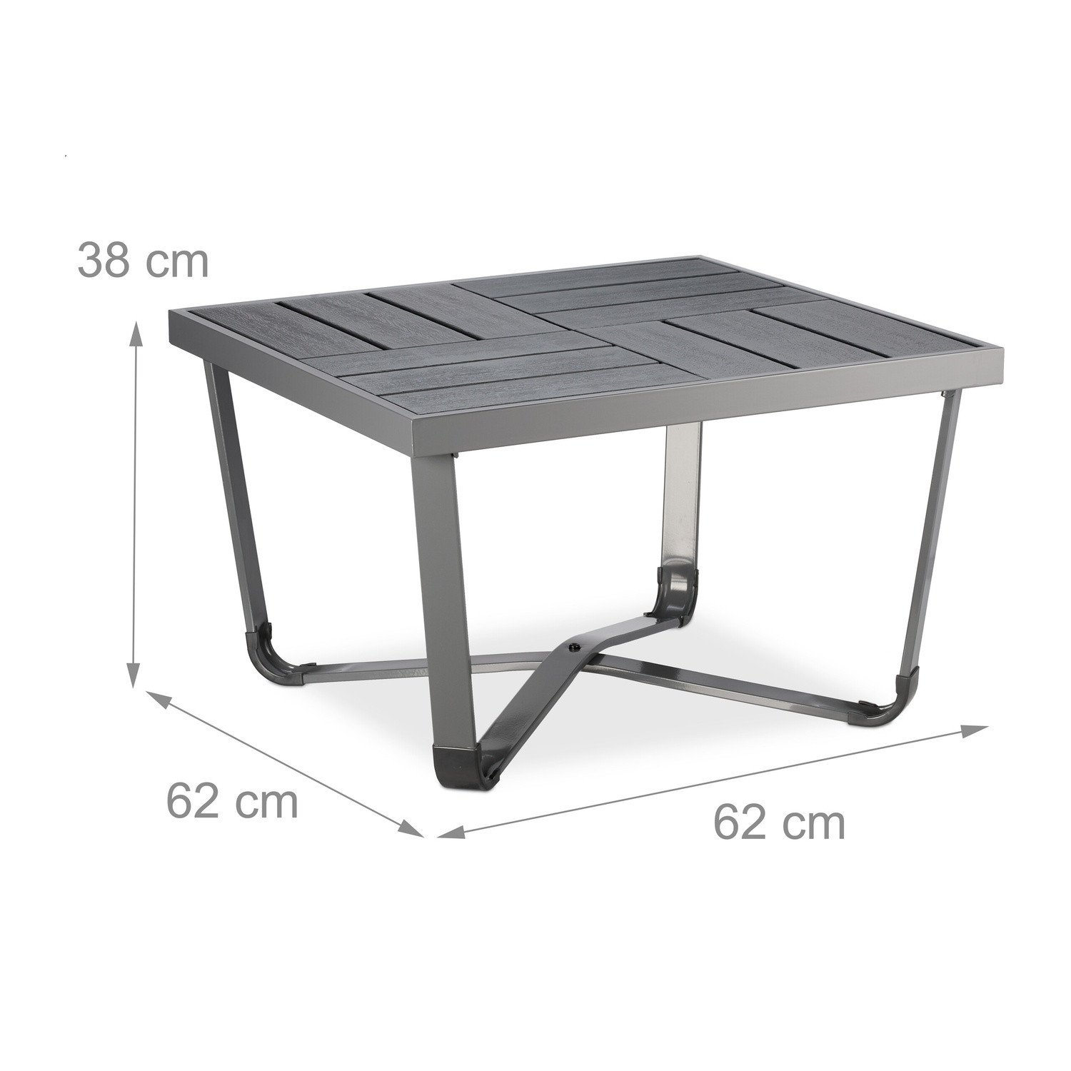 Table de balcon aspect bois