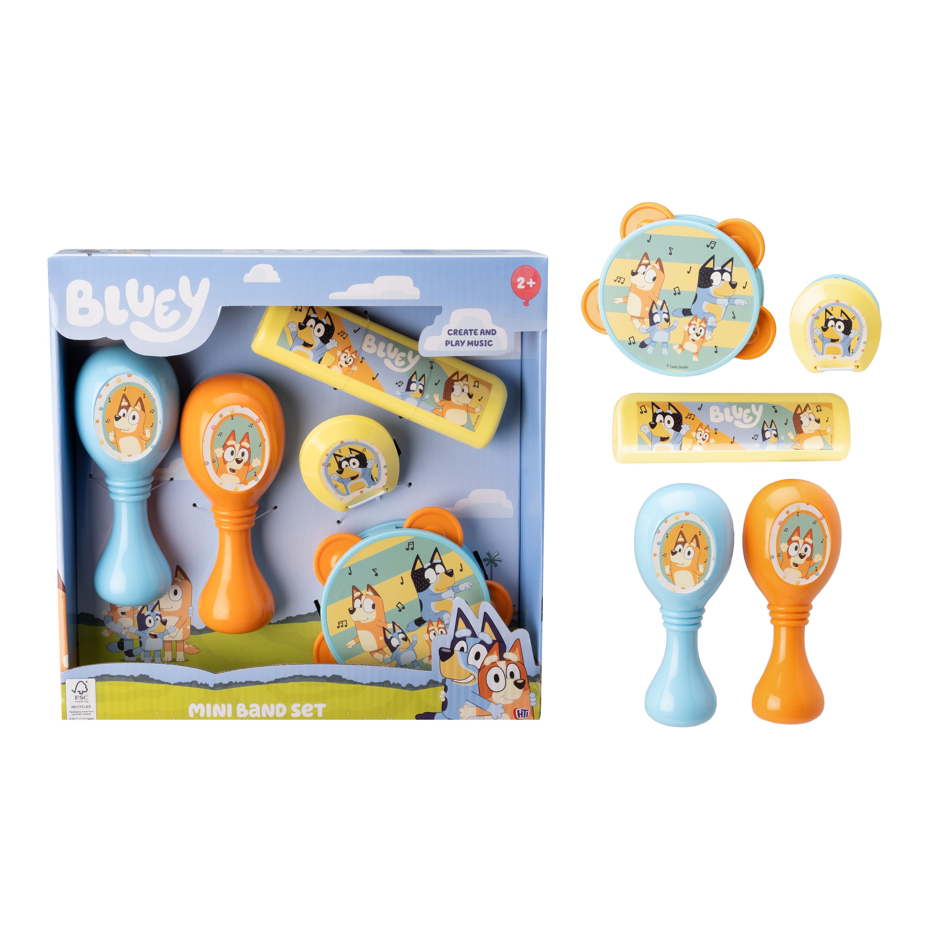 Bluey Mini Band Set