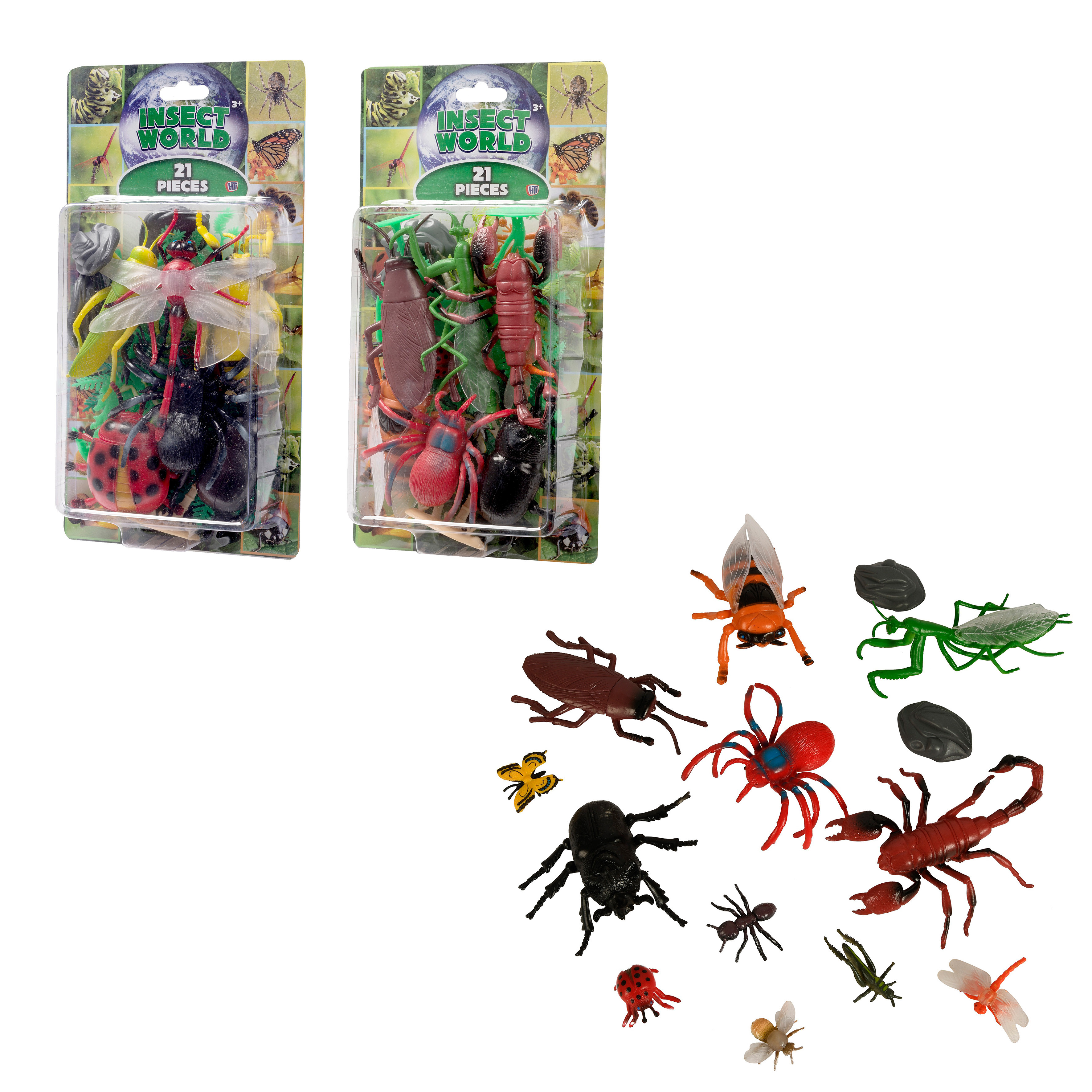 Insect World 21 Ks Set
