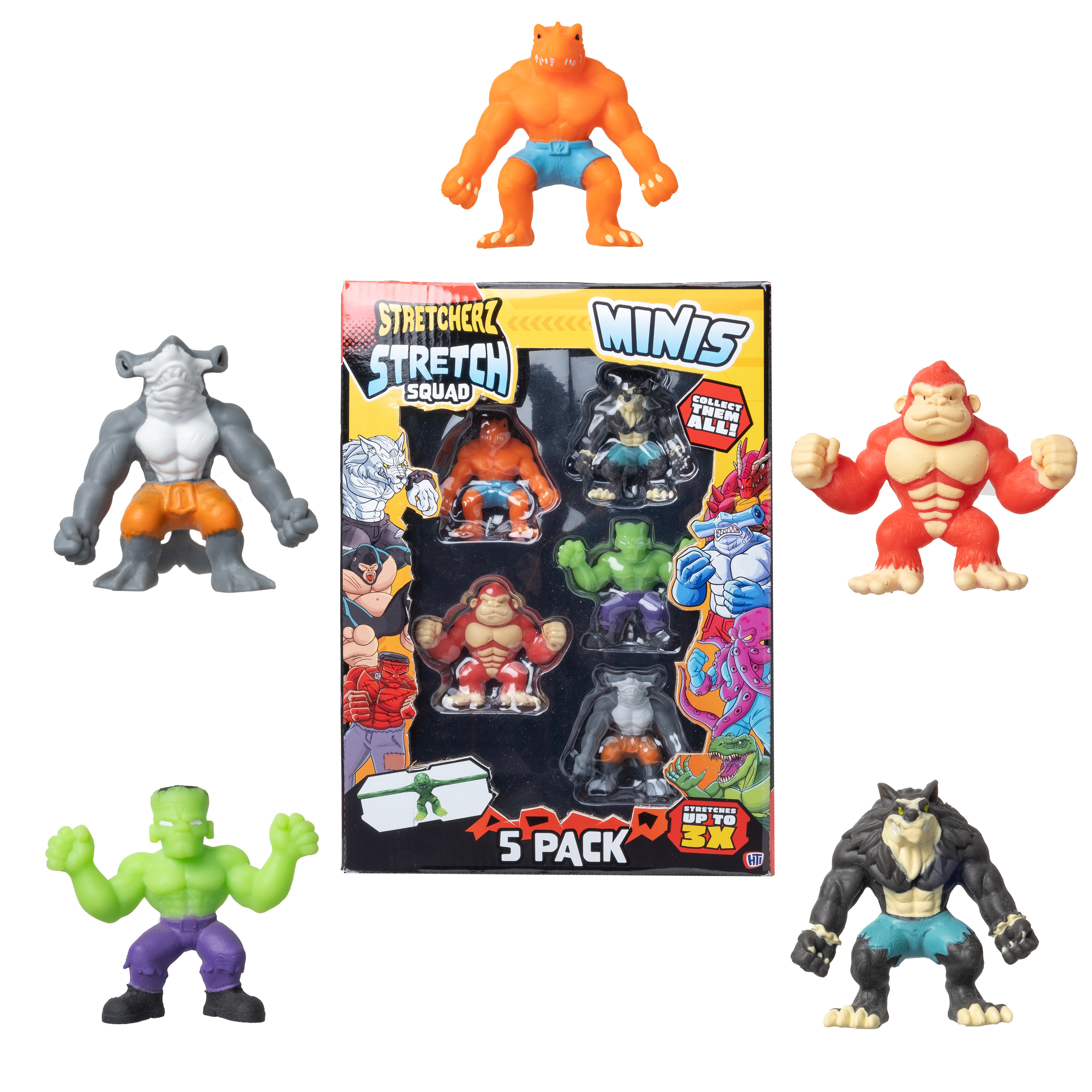 Stretch Squad Minis 5Er Pack