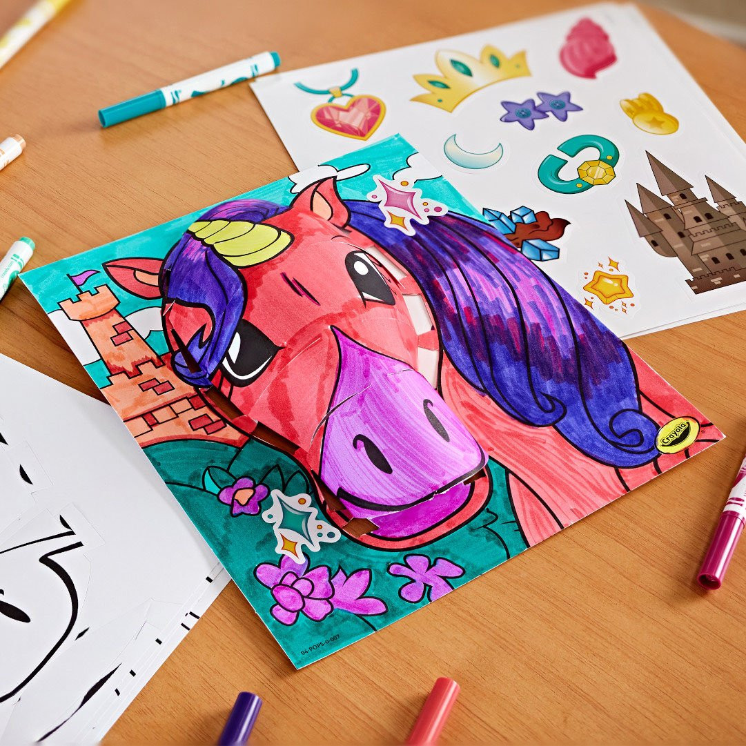 Crayola Pops 3D Jednorožec