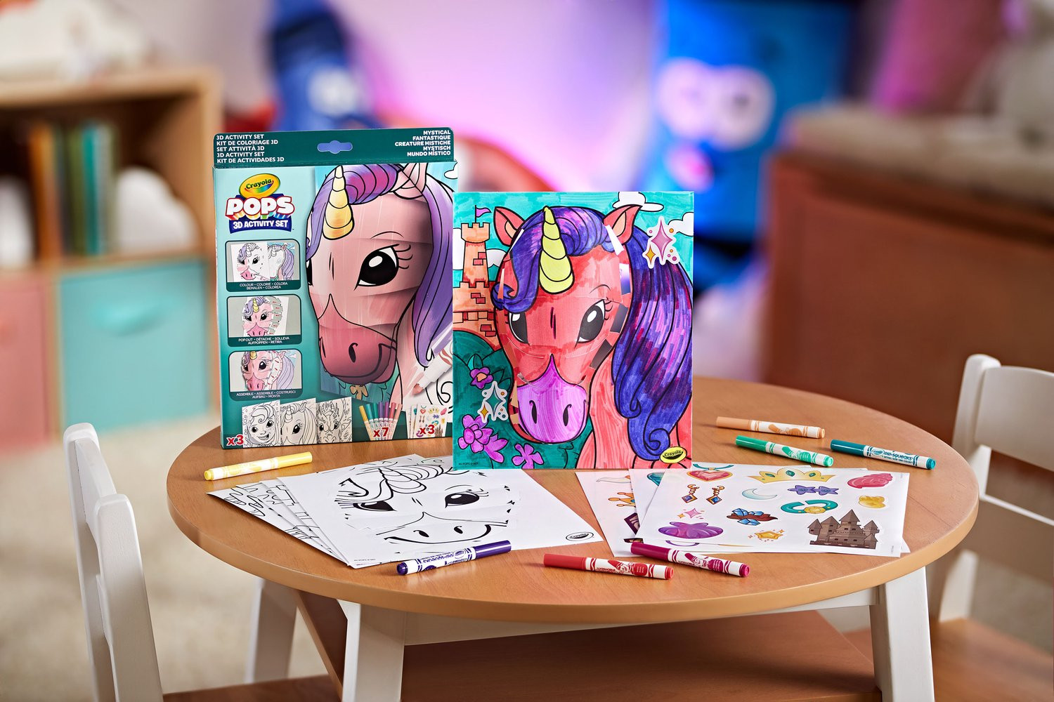 Crayola Pops 3D Unicornio
