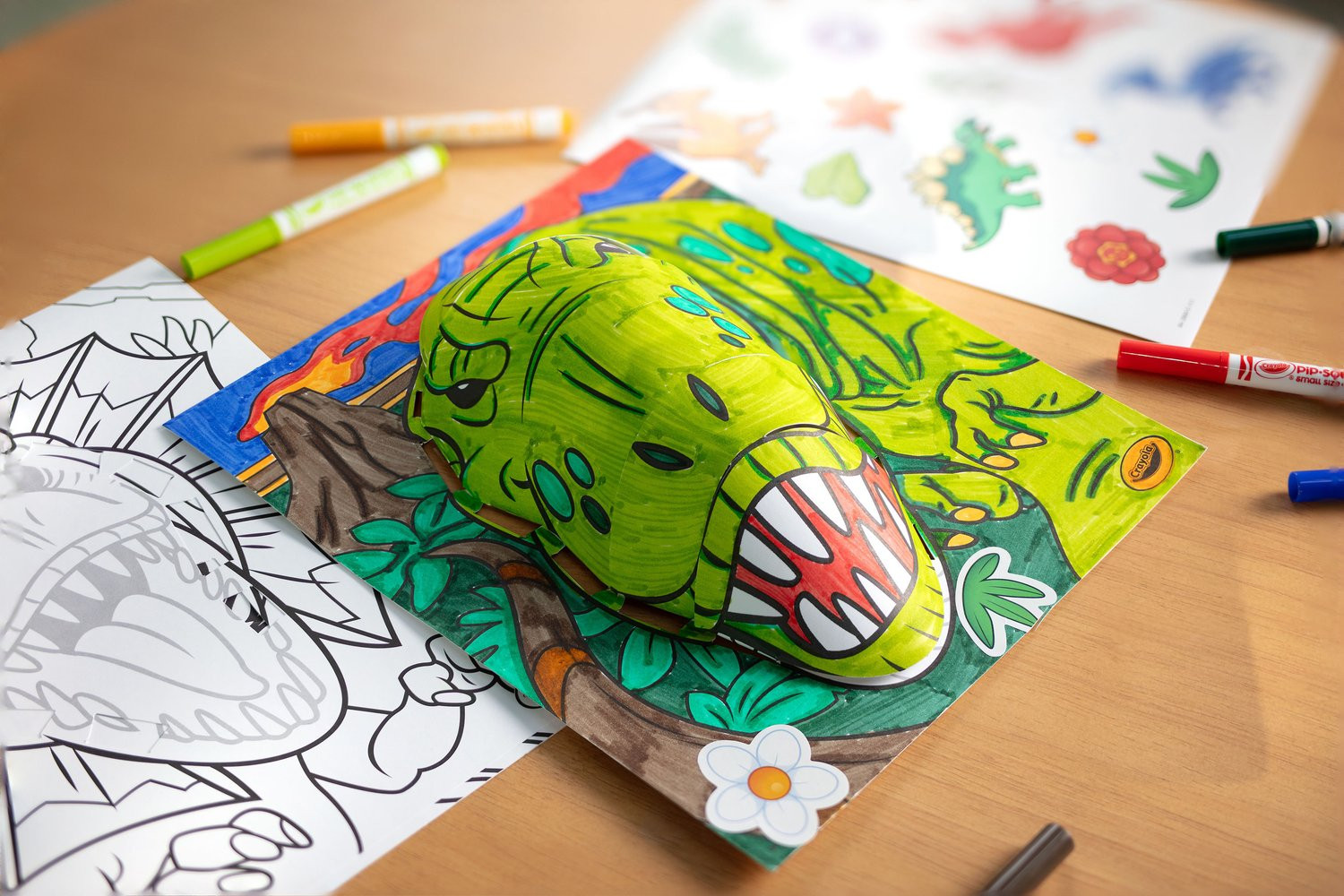 Crayola Pops 3D Dinosaury