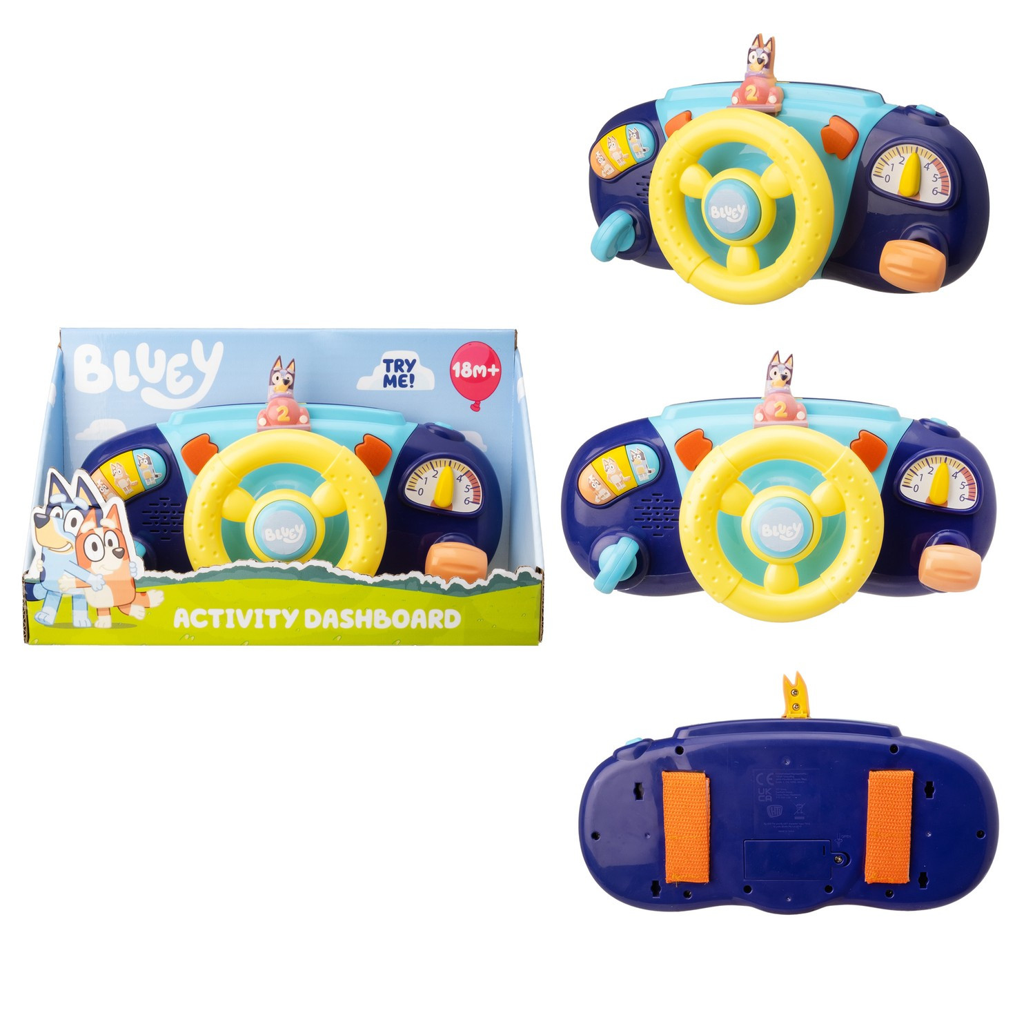 Bluey Bestuurdersdashboard