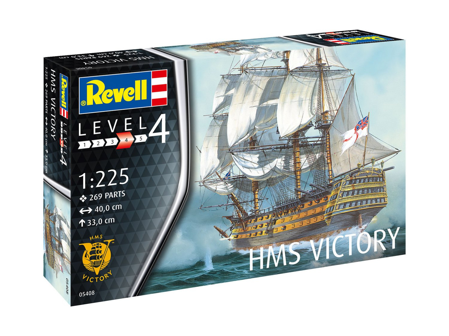 Revell H.M.S. Overwinning 1:225 Modelkit