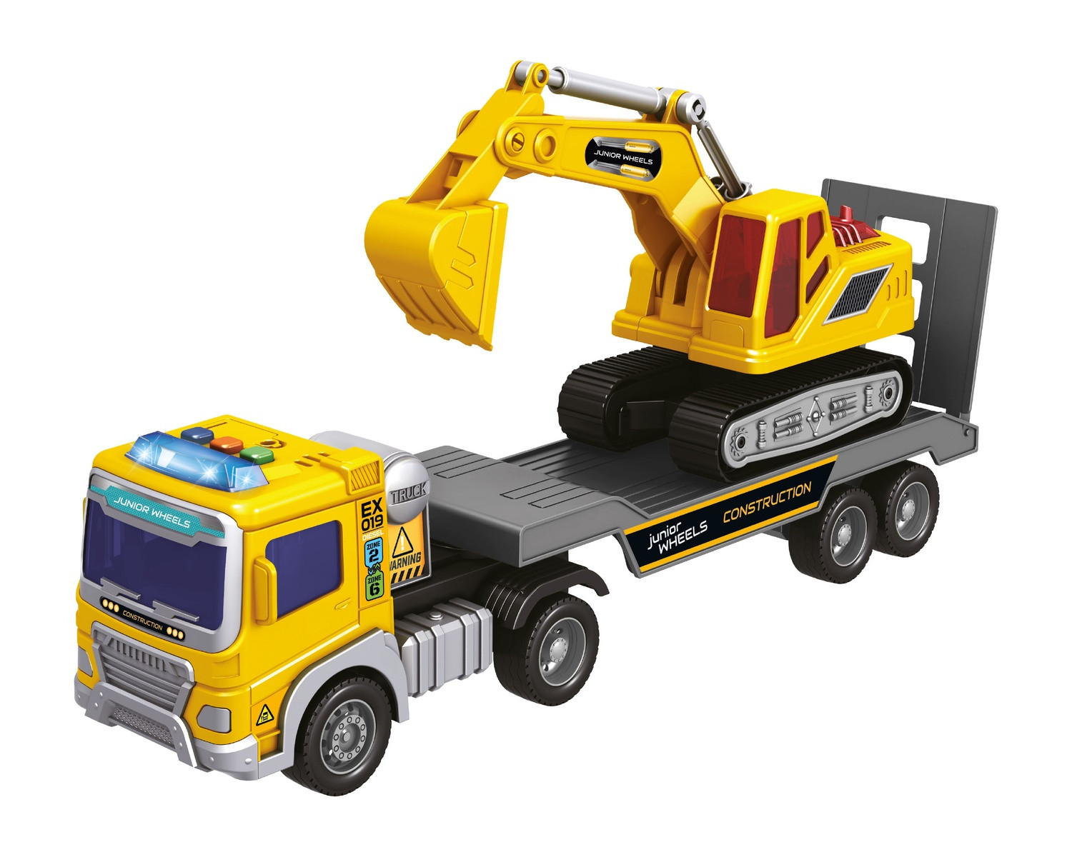 Junior-Räderanhänger Mit Bagger