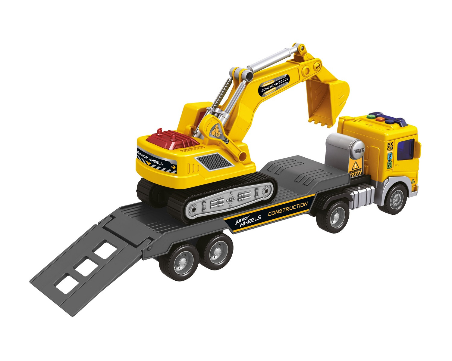 Junior-Räderanhänger Mit Bagger