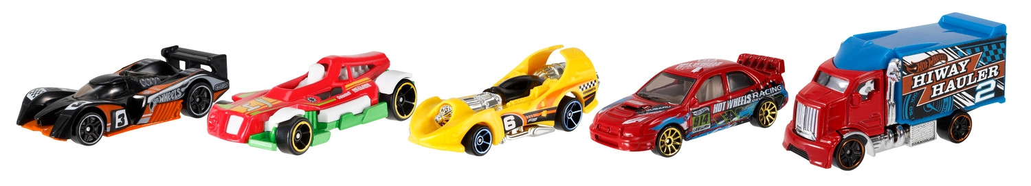 Coche Básico Hot Wheels 5-Pack