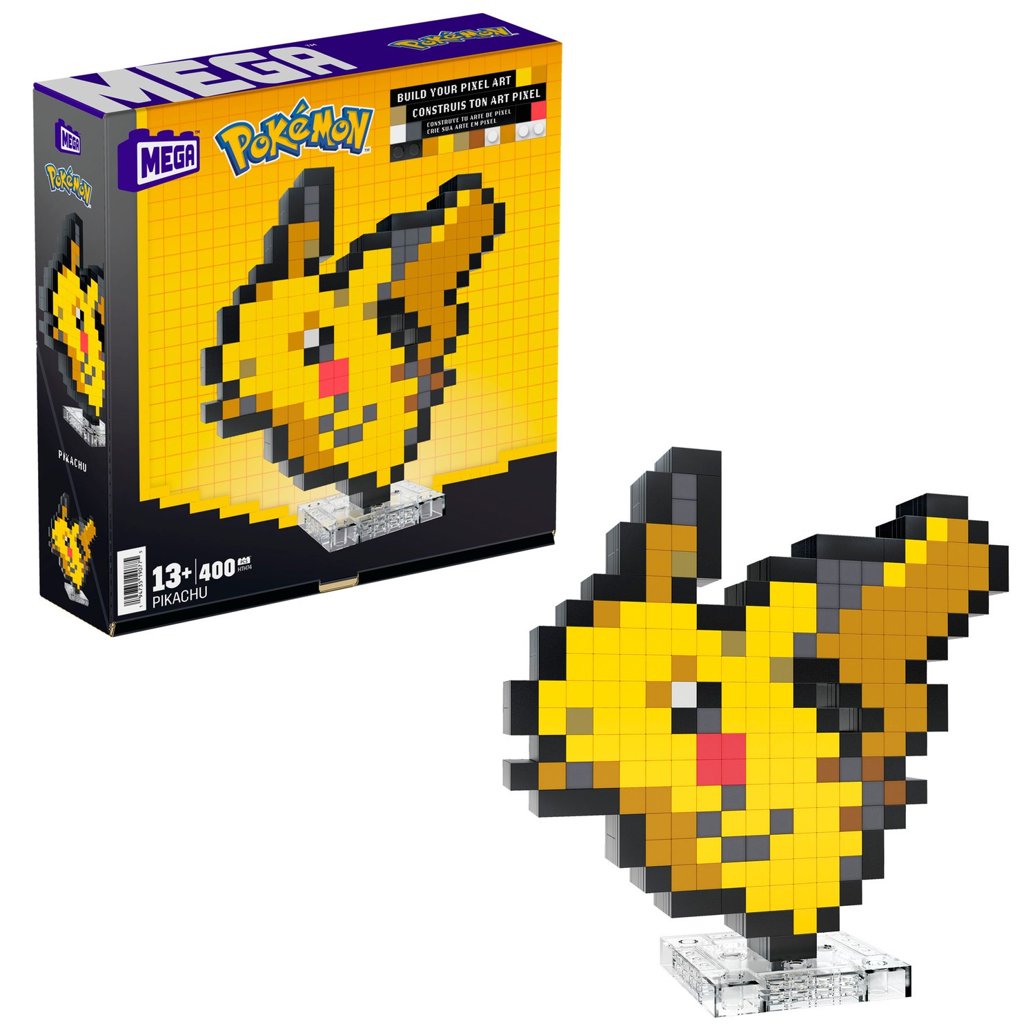 Mega Pokémon Pixelart Pikachu
