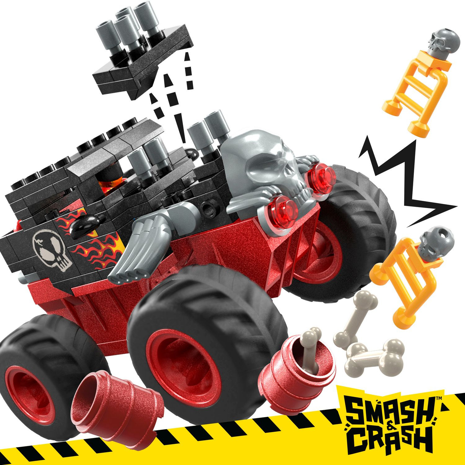 Mega Gorące Koła Smash N Crash Boneshaker