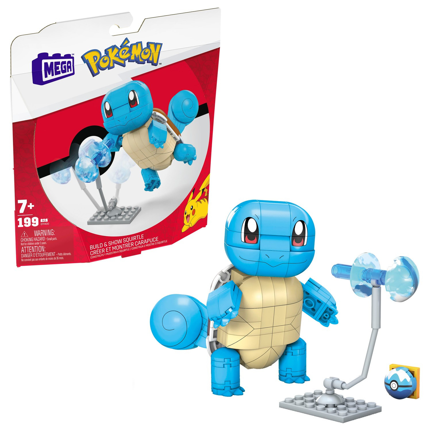 Pokemon Squirtle Mega Construx