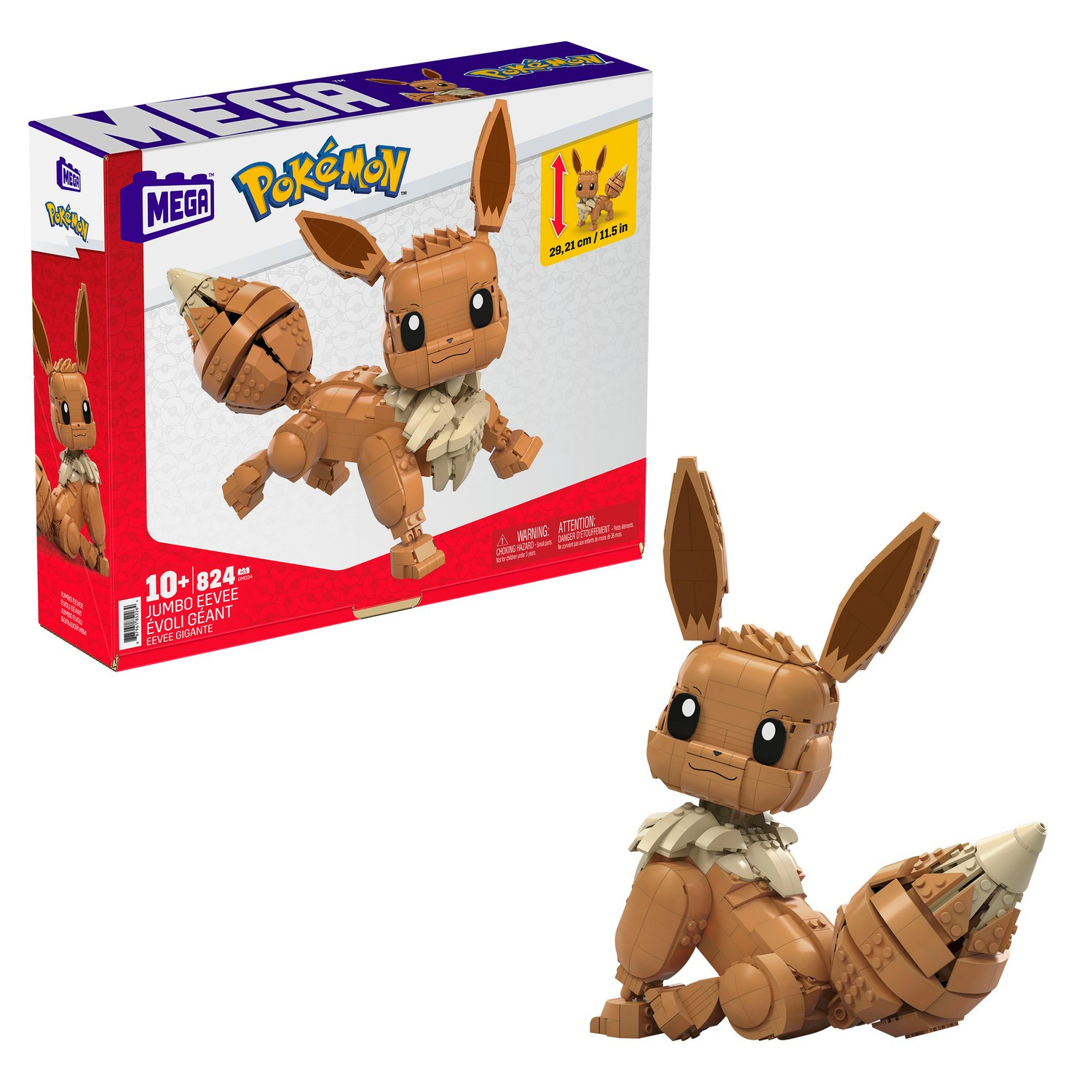 Mega Pokémon Jumbo Evee