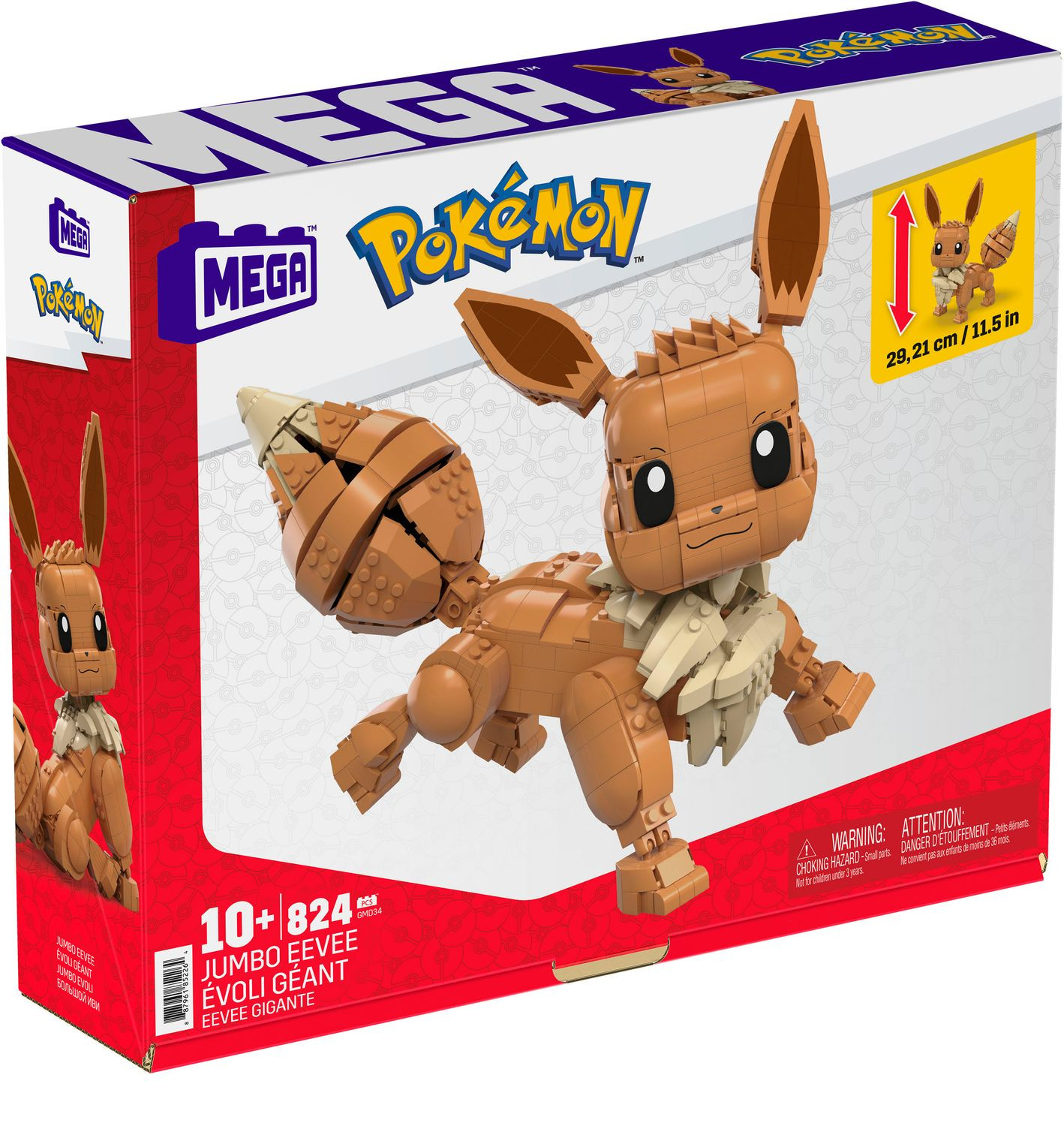 Mega Pokémon Jumbo Evee