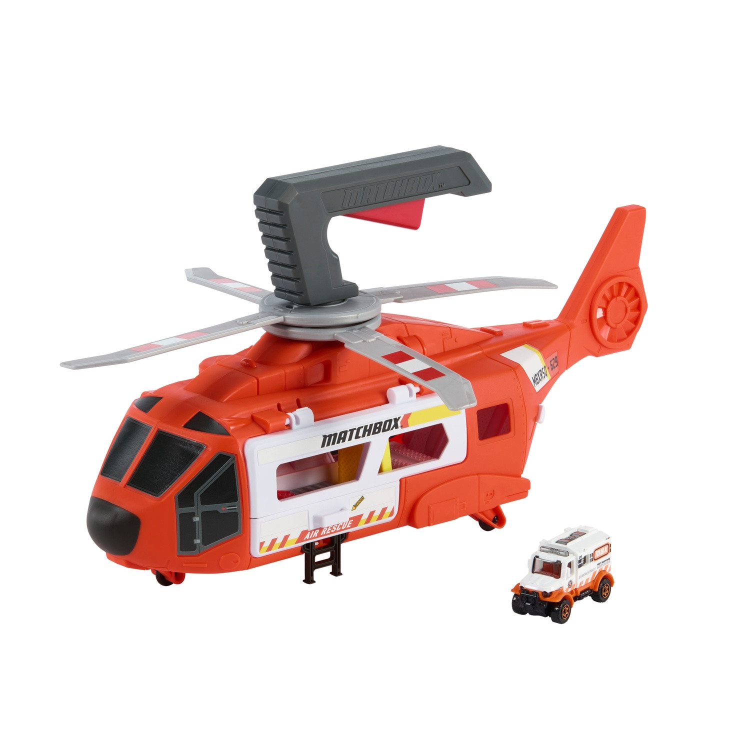 Matchbox-Transporthubschrauber