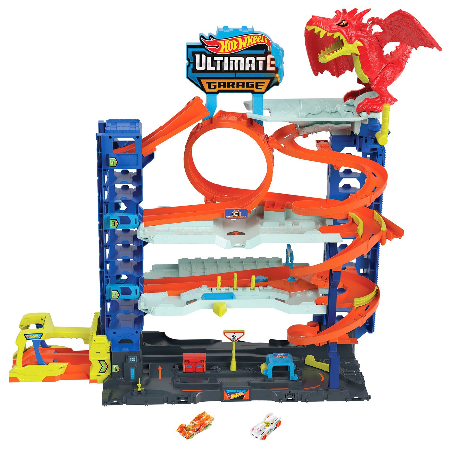 Garagem Final Da Cidade Hot Wheels