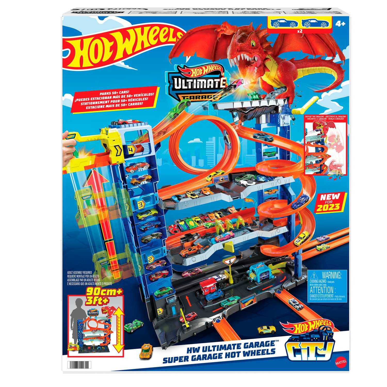 Garagem Final Da Cidade Hot Wheels