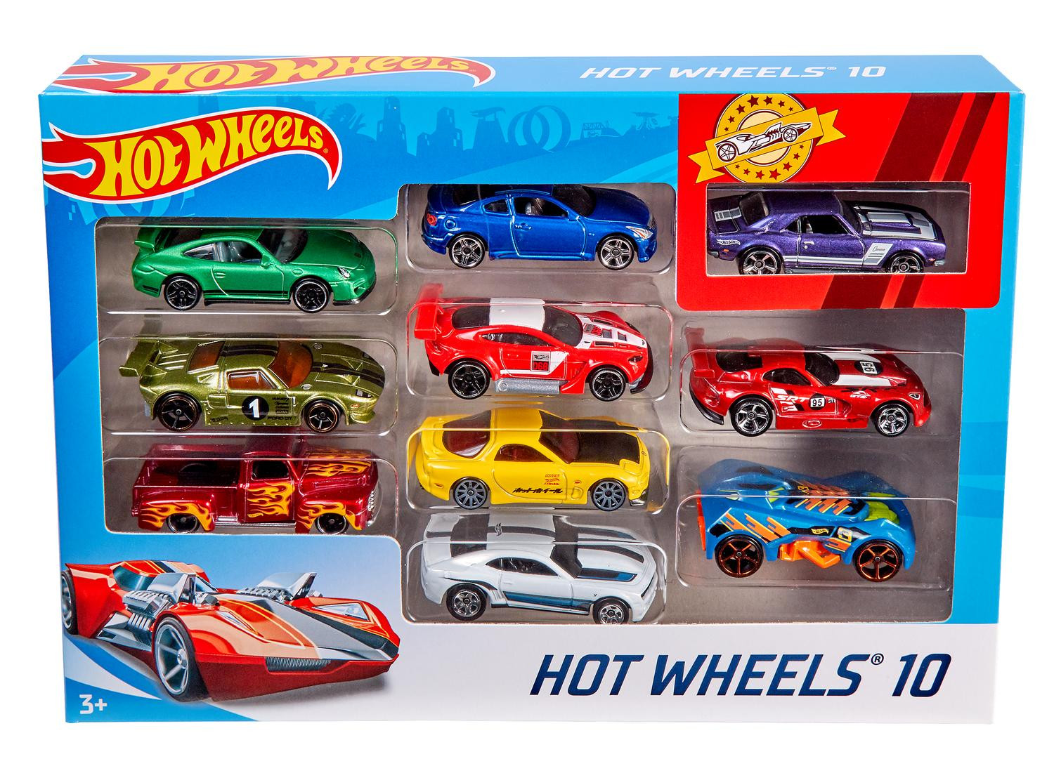 Hot Wheels Basic Car 10Er-Pack