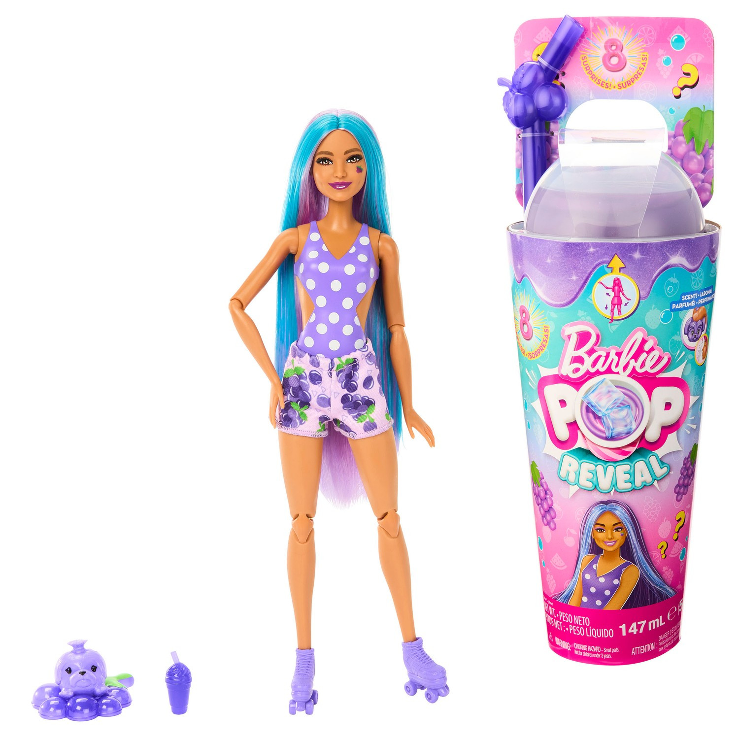 Barbie Pop Onthulling Druivenfizz