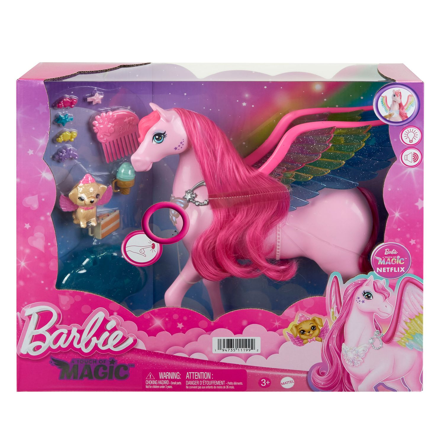 Barbie Dotyk Magicznego Pegaza