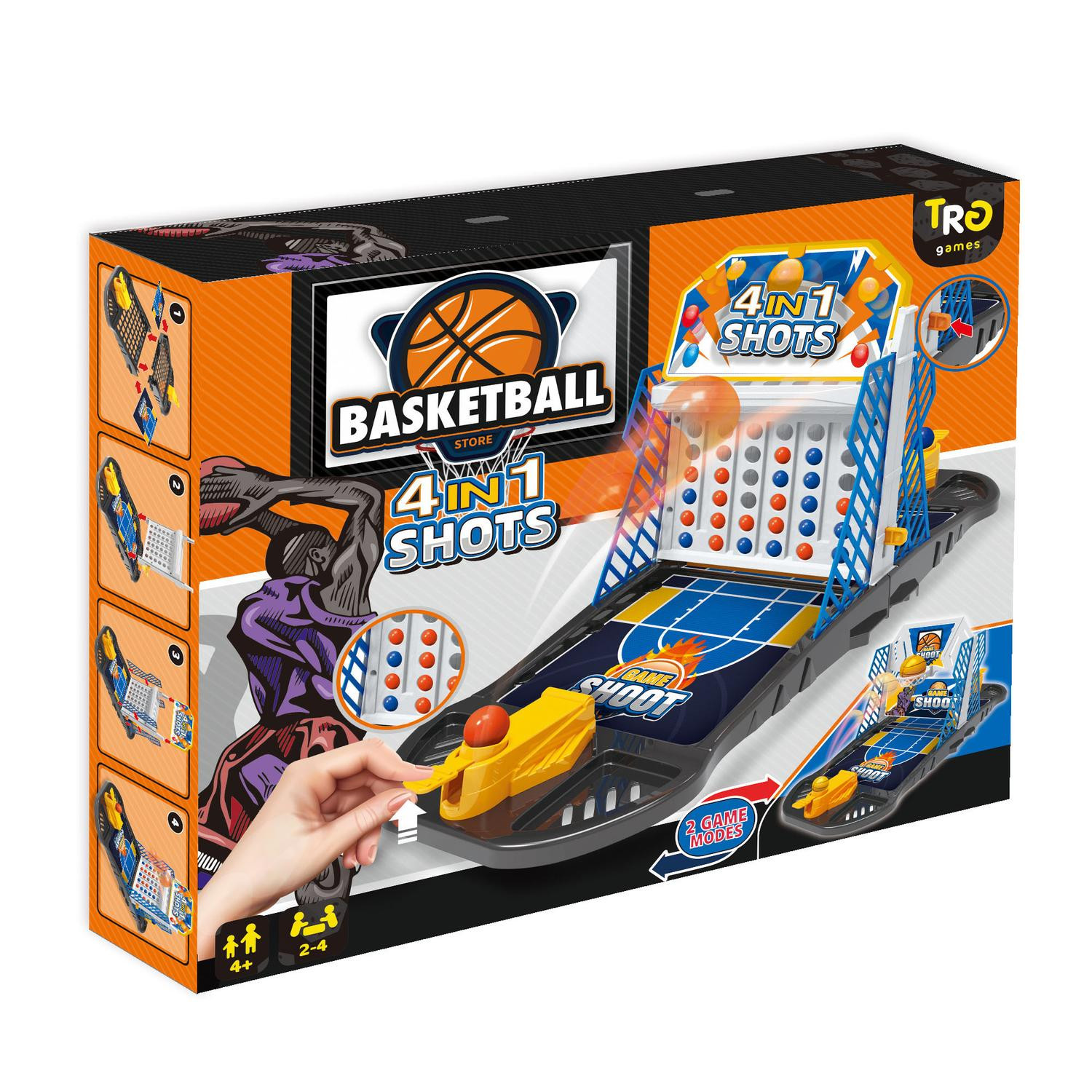 Stolný basketbal 4 v 1