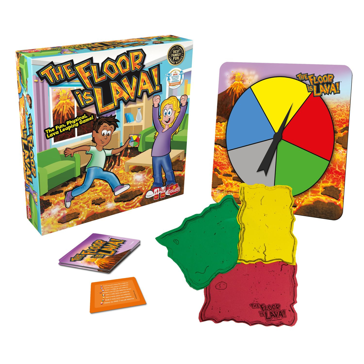 Gioco Il pavimento è lava