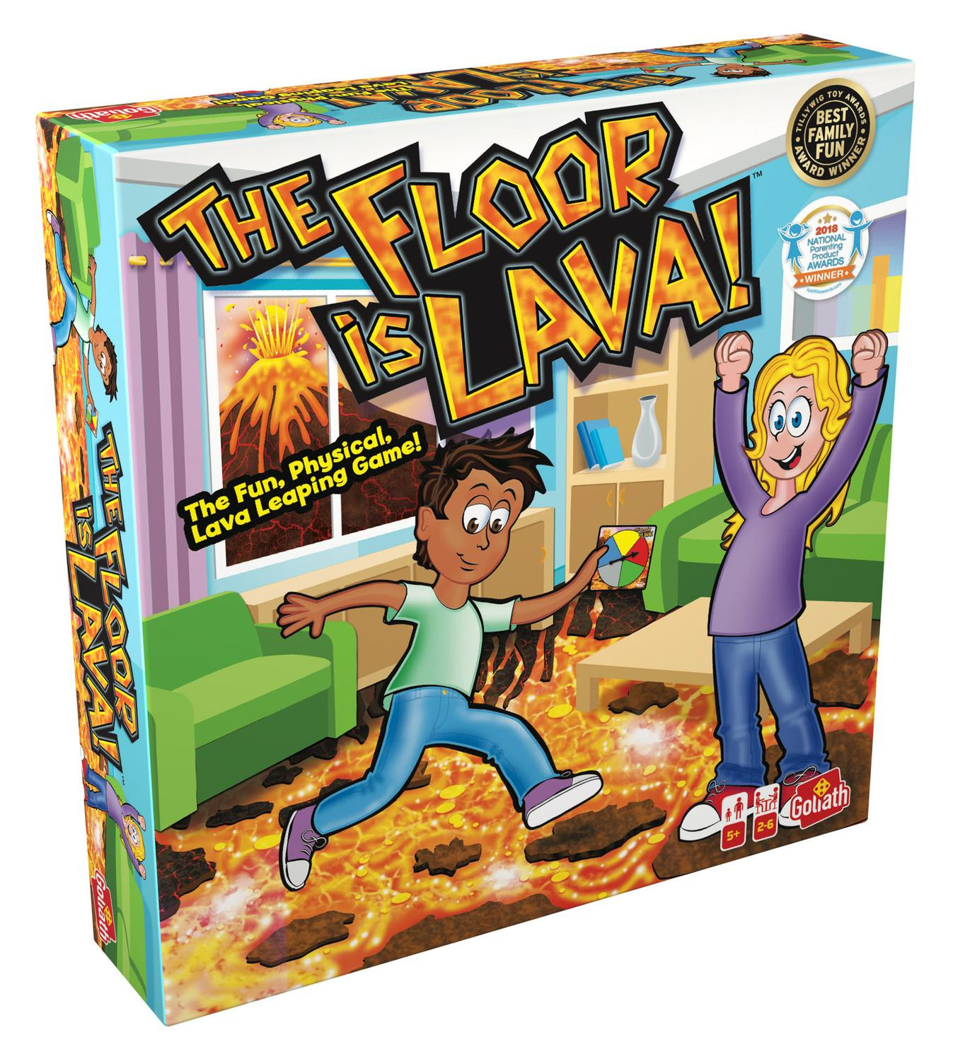 Gioco Il pavimento è lava