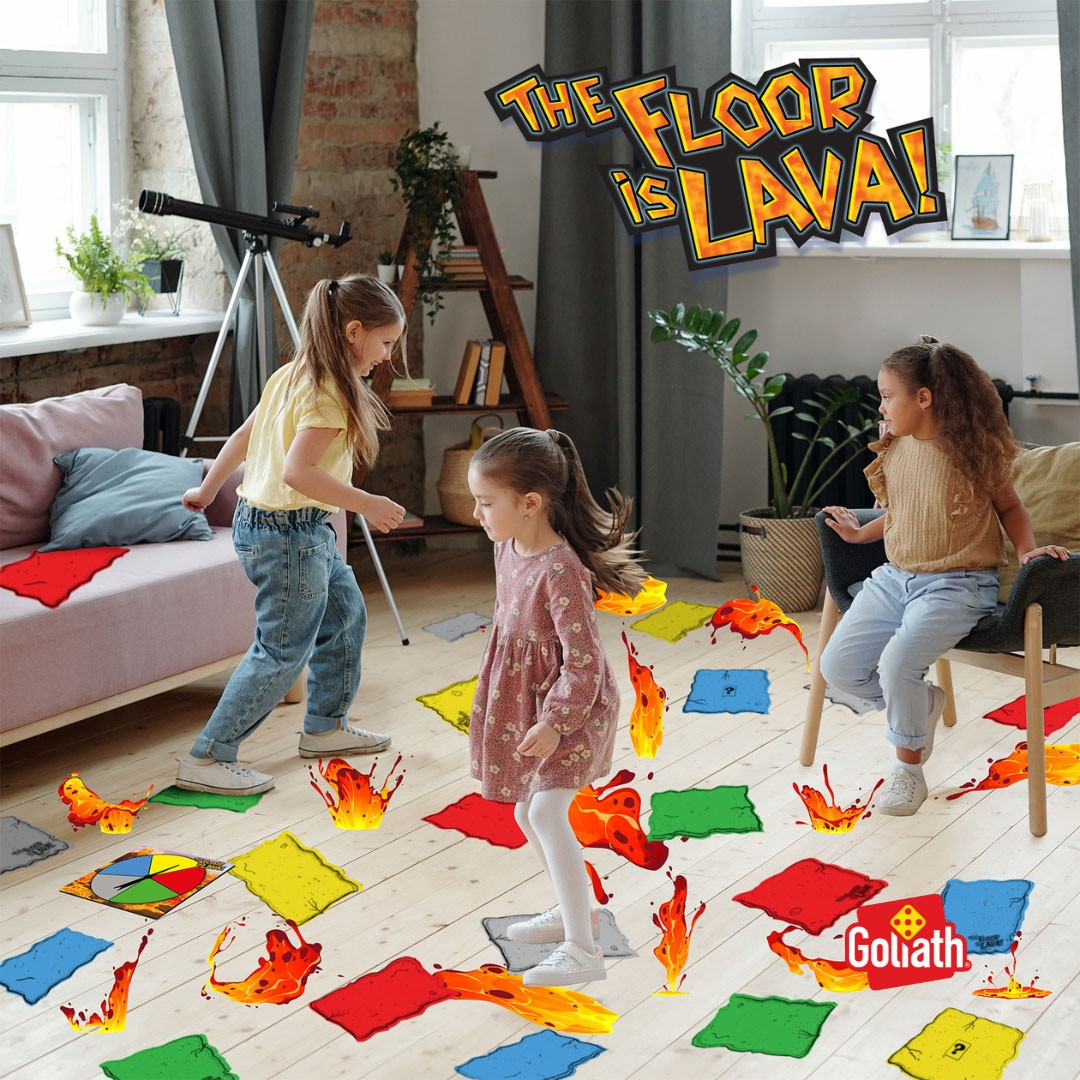 Gioco Il pavimento è lava