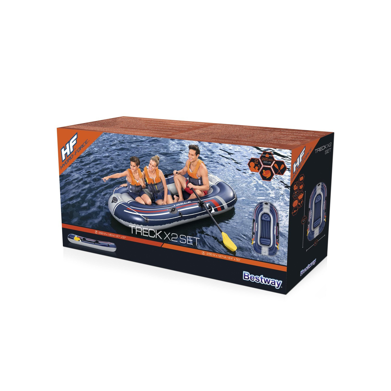 Hydro-Force Trek X2-bootset