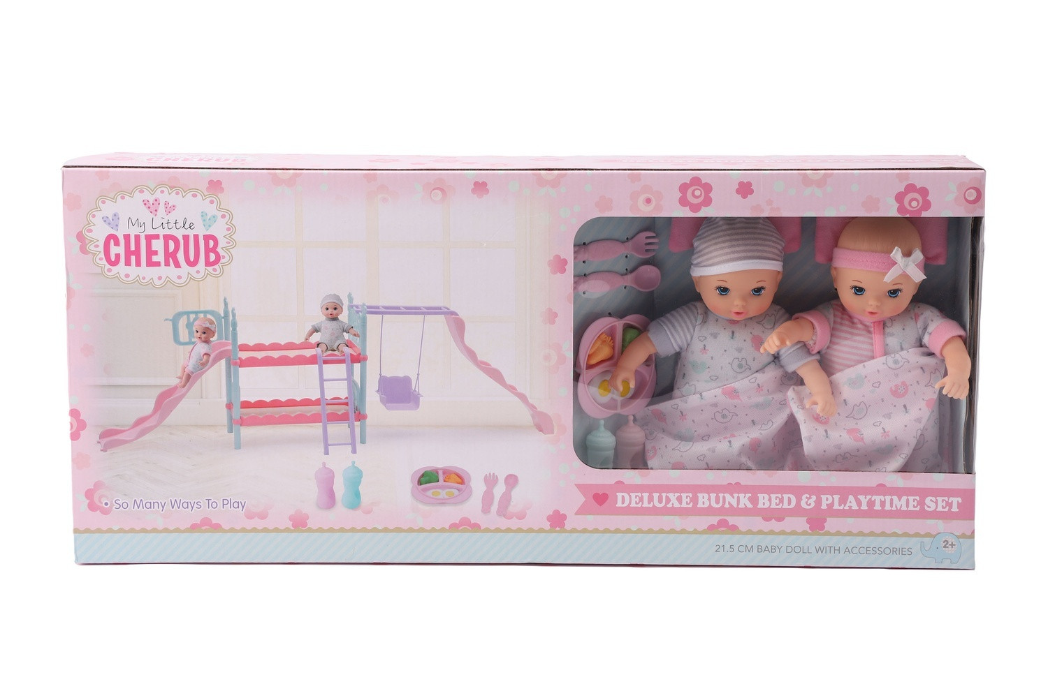 Conjunto de brincar de boneca querubim