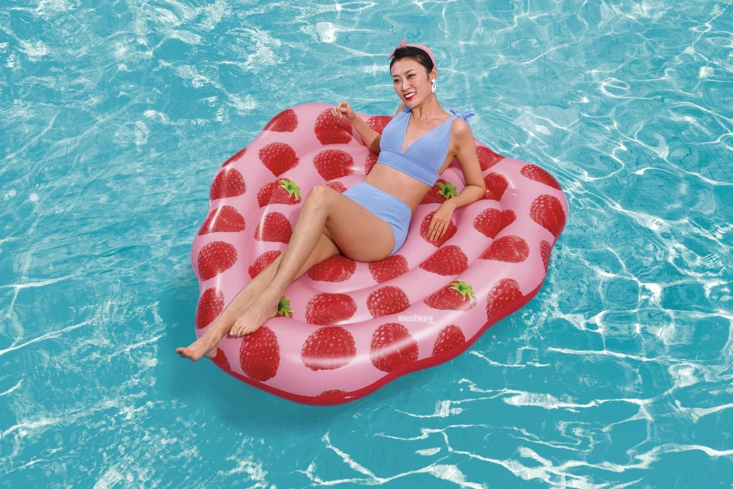 Voňavý plavák do bazéna Raspberry