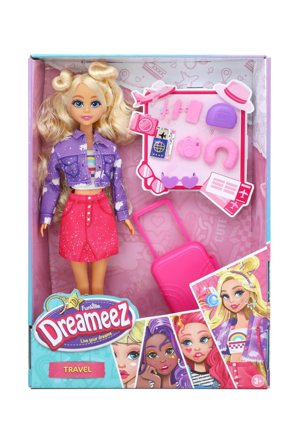 Boneca e carrinho Dreameez