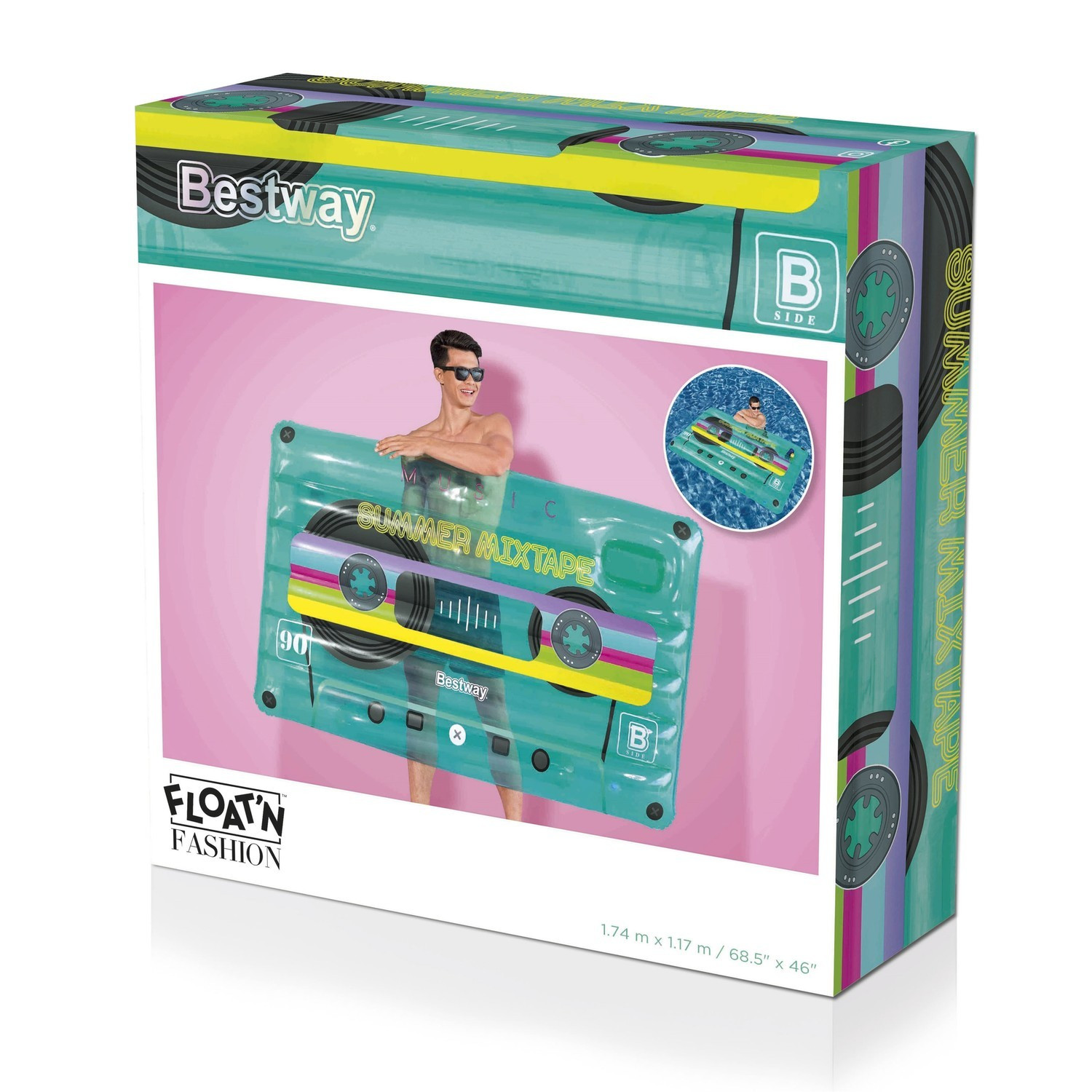 Bestway Retro Beats Pool Float