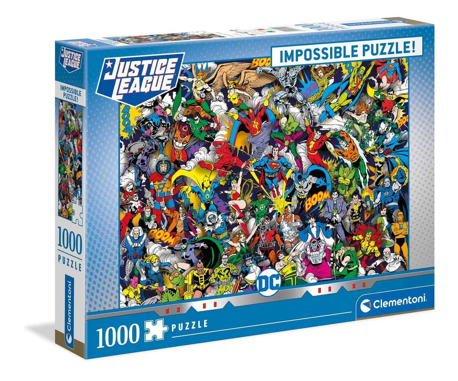 Puzzle Impossibile 1000 Pezzi Dc Comics