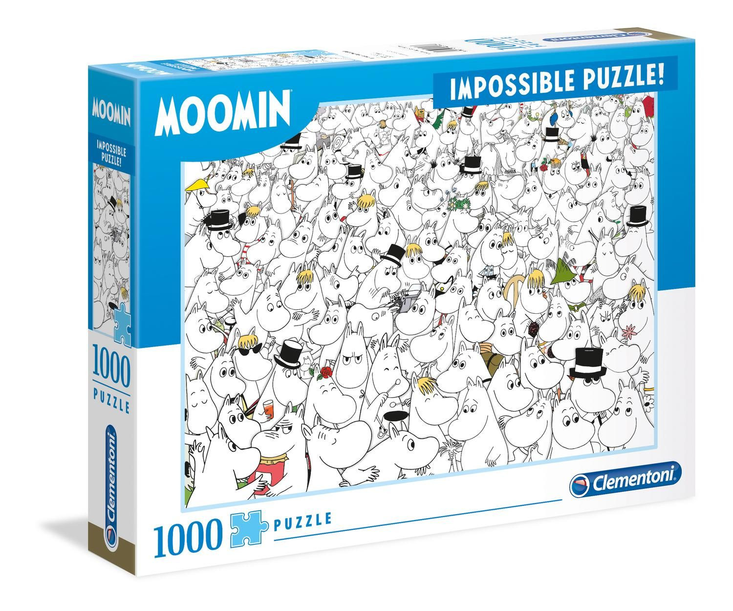 Puzzle Moomin Impossibile 1000 Pezzi
