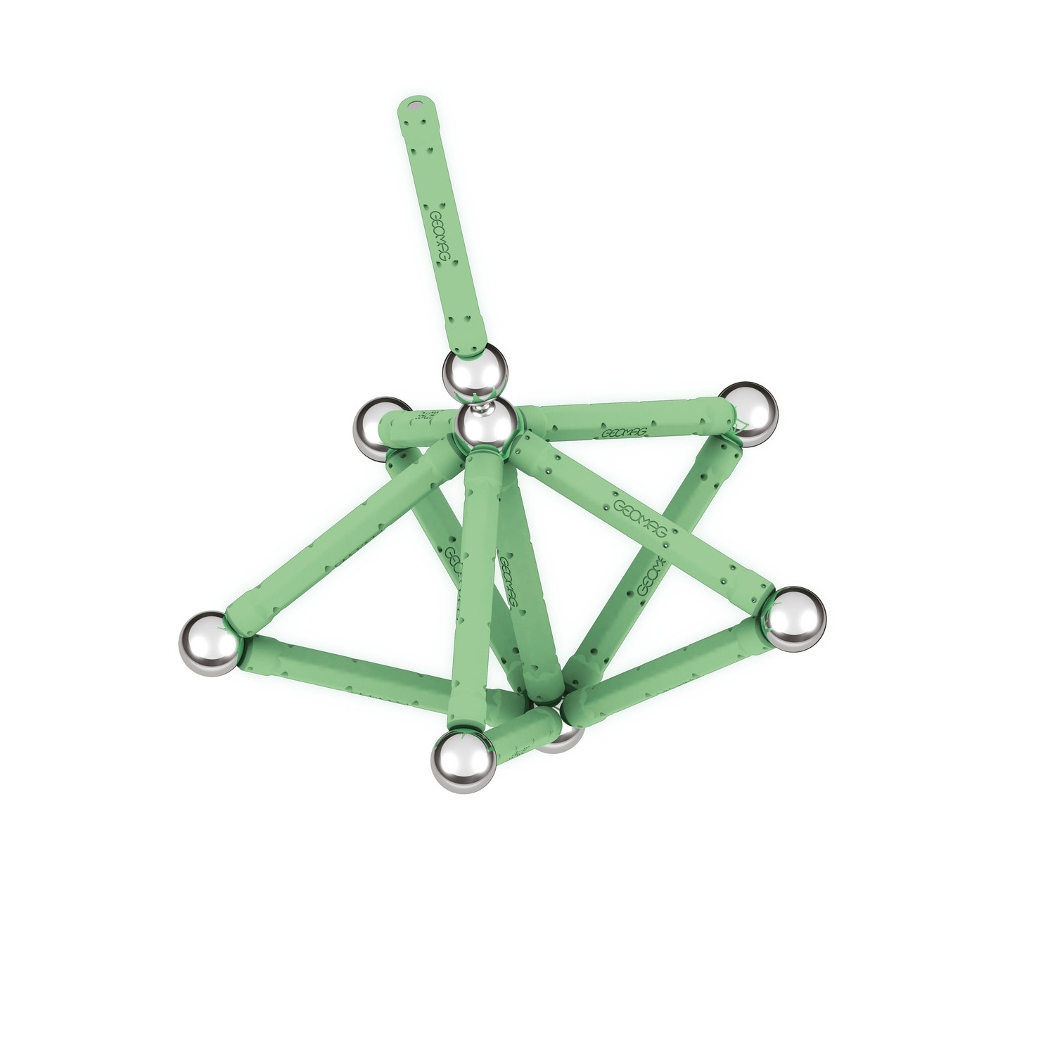 Ensemble de construction Geomag Glow 25 pièces