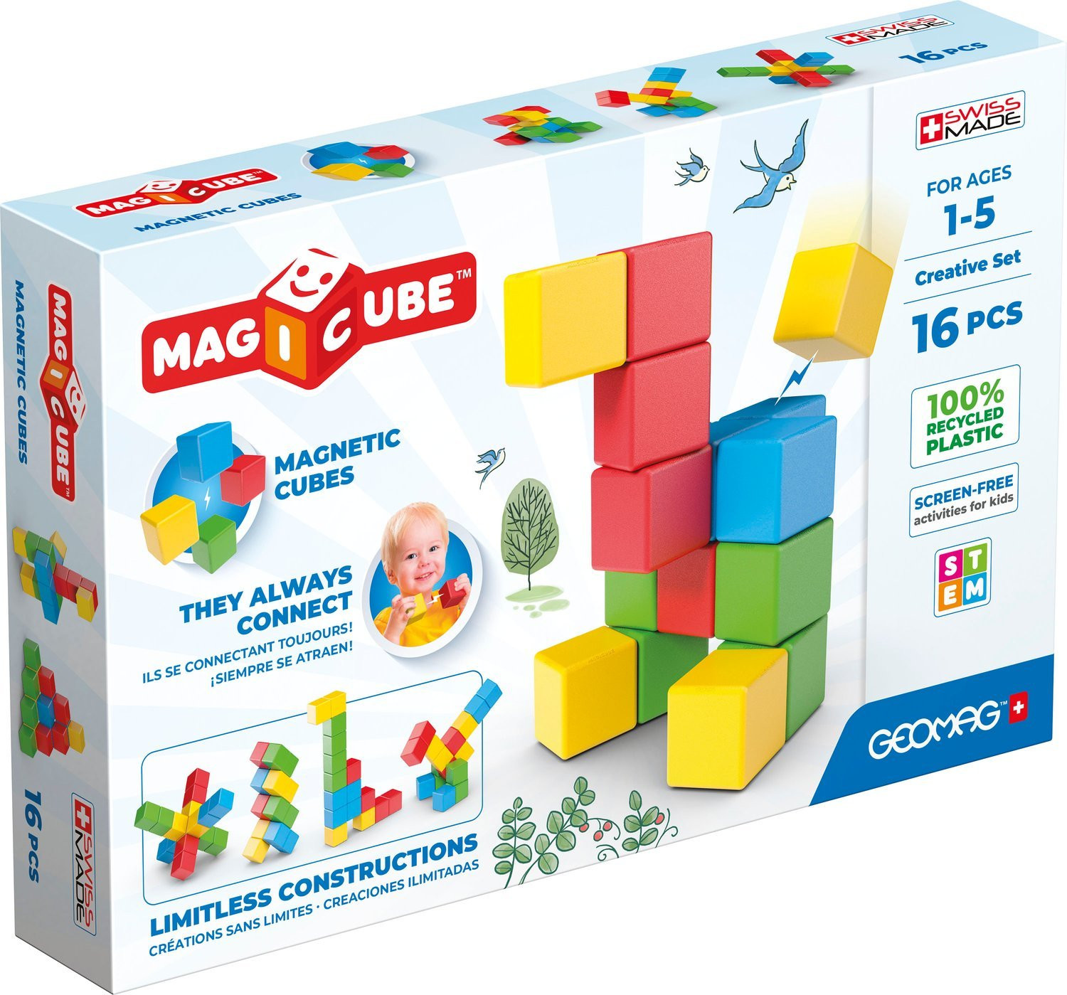 Geomag Magicube Creatieve Set 16-delig