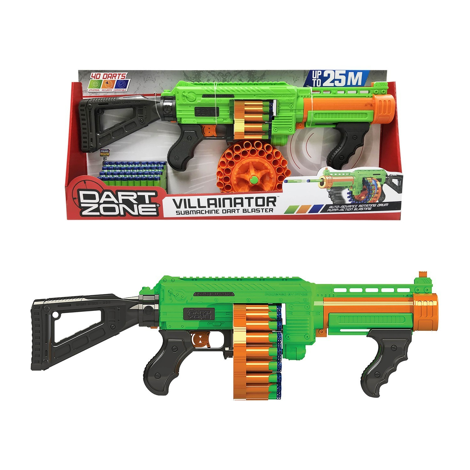 Dart Zone-Bösewicht