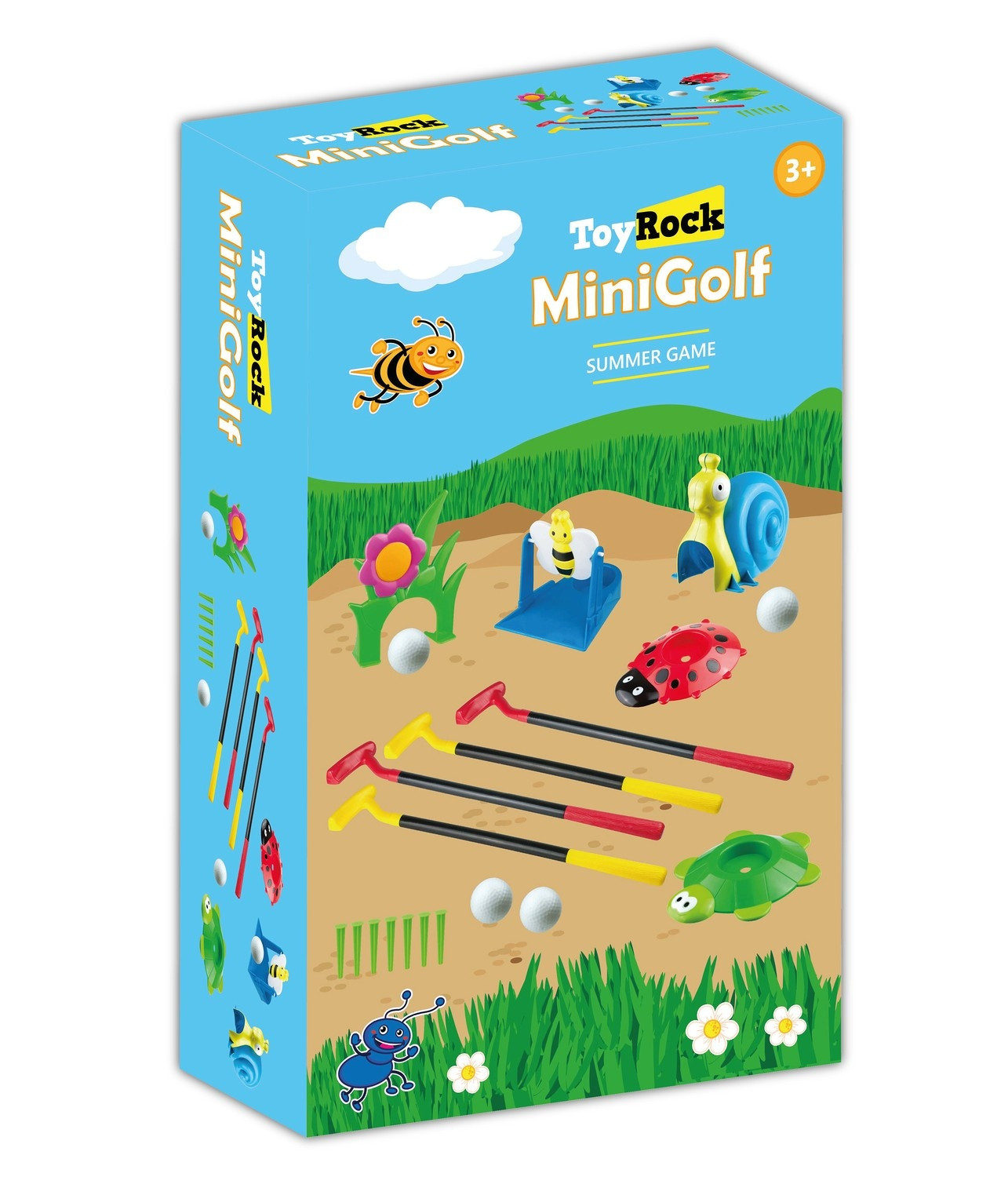 Conjunto de golfe engraçado