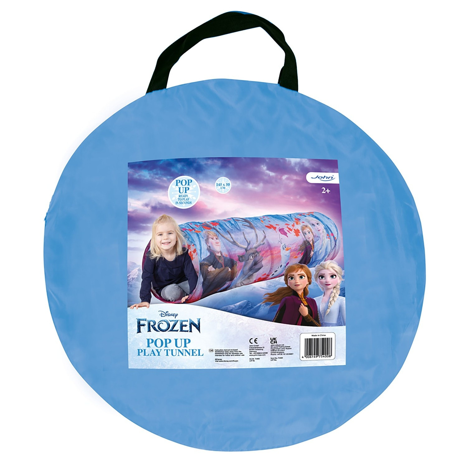 Pop-Up-Tunnel eingefroren