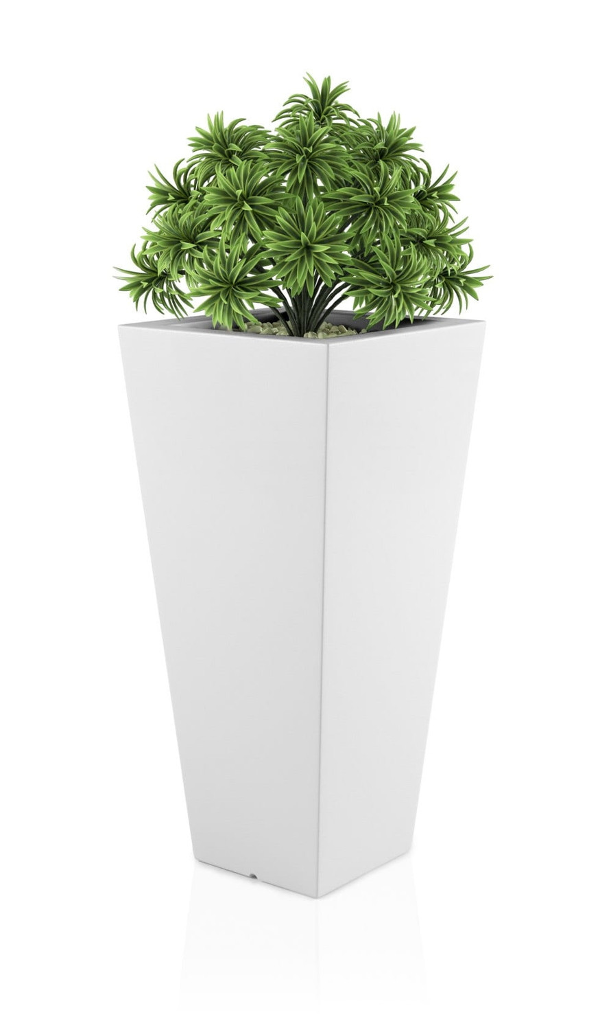 Pot design SLIM LINE M Blanc