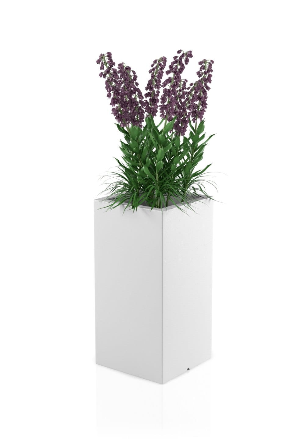 Pote de design TOWER POT Branco