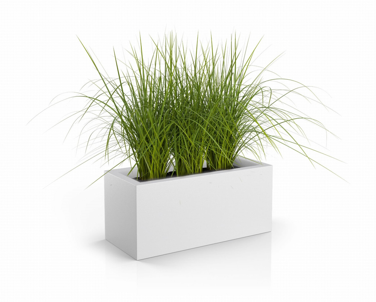 Pote de design LONG Branco