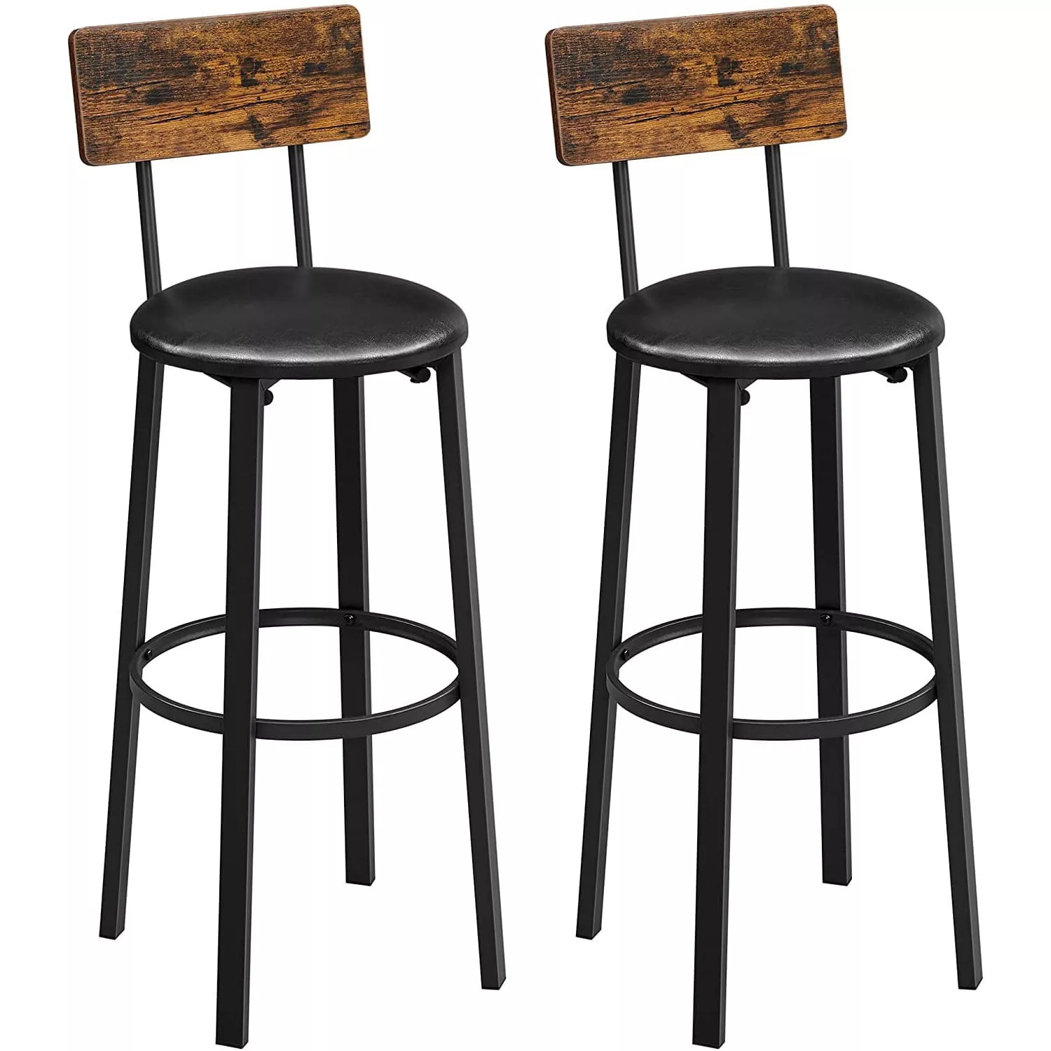 Tabourets hauts de bar lot de 2 complets