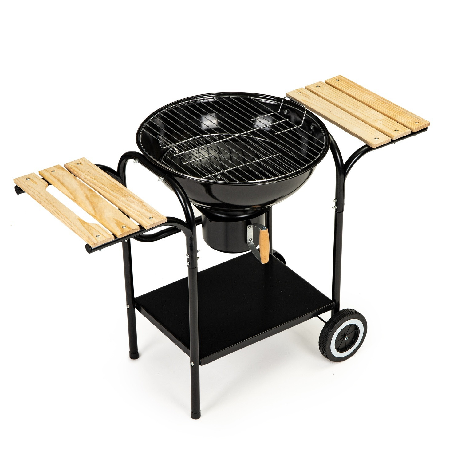 Stabiler Gartengrill mit Deckel, 40 cm Gitter